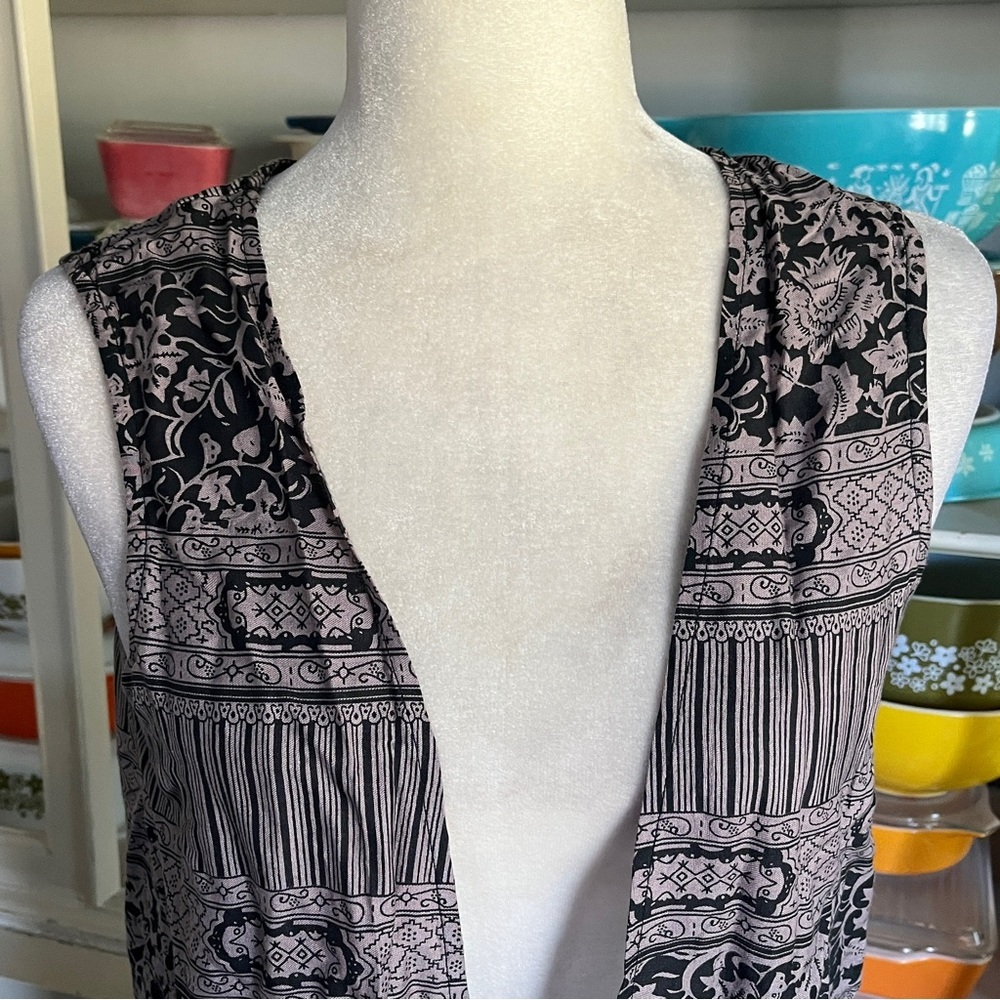 California Moonrise Boho Floral Vest - Size Small - Picture 2 of 14